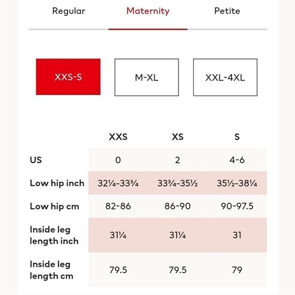 H&M Mama Black Treggings Twill Maternity Jeggings Skinny Jeans Full Belly Panel - Picture 7 of 8